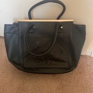Black purse